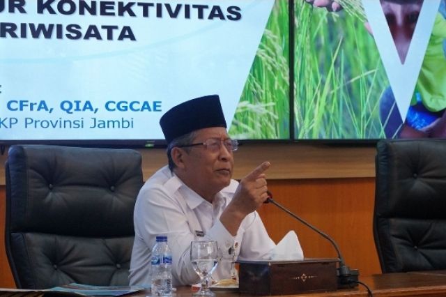 Wagub Jambi Sani Pimpin Rapat Pengawasan Stunting, Pengentasan Kemiskinan dan Sektor UMKM