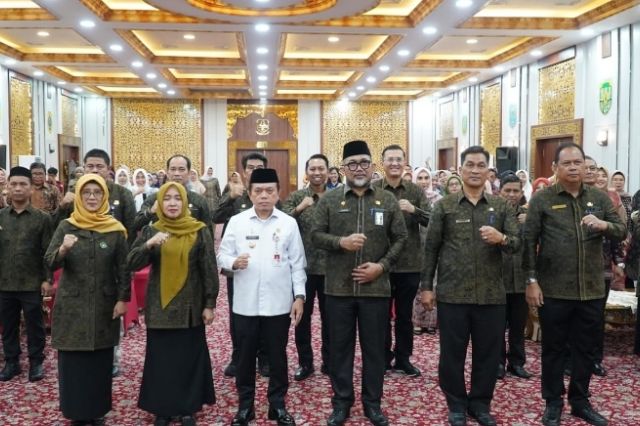 Gubernur Al Haris Hadiri Pelantikan Tim Gugus Tugas PAUD-HI Provinsi Jambi