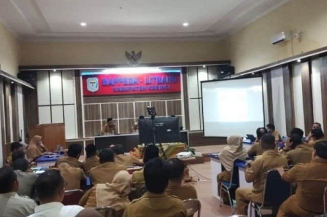 Evaluasi Capaian Kinerja Pj Bupati Kerinci Triwulan 1 Oleh Kemendagris, Asraf : Masukan Akan Segera Ditindaklanjuti