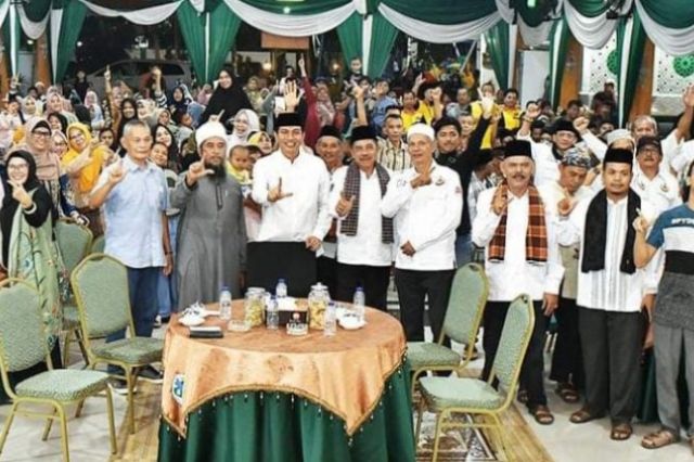 Bupati Batanghari Mhd.Fadhil Arief Menyambut hangat silaturahmi bersama Ikatan Keluarga Minang (IKM)