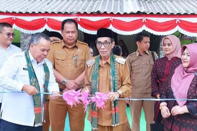 Wabup Bakhtiar Buka Secara Resmi Kegiatan Job Fair Dan Gelar Karya 2024 SMKN PP Batang Hari