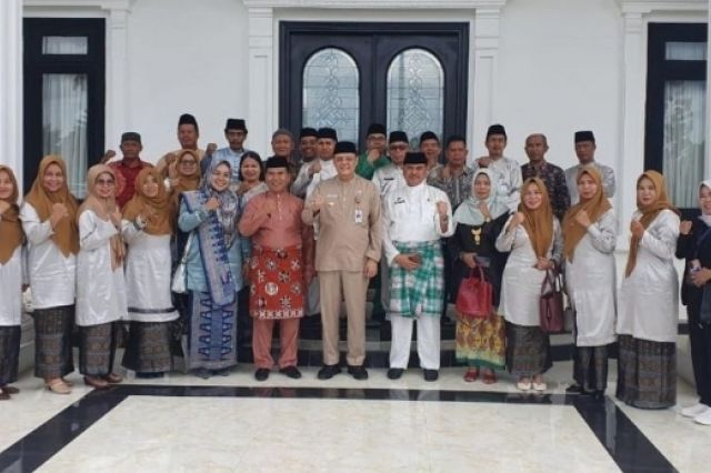 PJ Bupati Tebo Terima Kunjungan Para Kepala Sekolah SMA Dan SMK Se-kabupaten Tebo