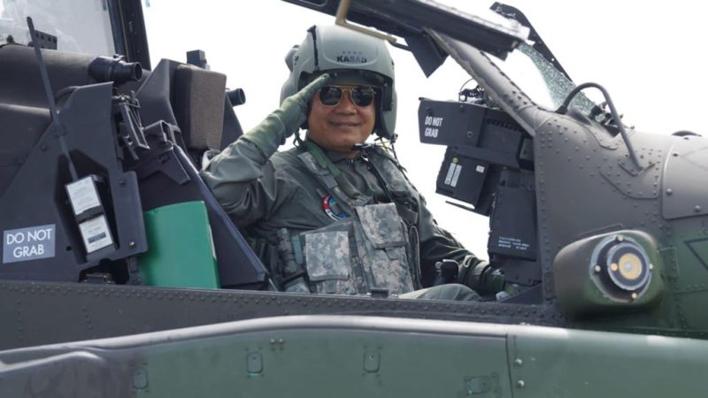 Dudung Abdurachman, Kasad Pertama Pilot Helikopter Serang AH-64E Apache