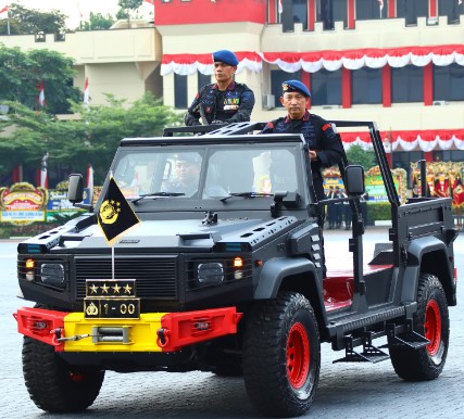 Korps Brimob Polri Resmi Dijabat Jenderal Bintang Tiga